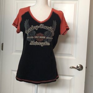 Harley Davidson V neck
